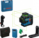 Linijinis lazeris Bosch PRO GLL 80-33 G, CC, BA3.7VXL, LB10, DK20, 0601065501