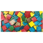 Kokoso luk&scaron;to mozaikos kvadratėliai (150 g)