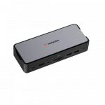 Verbatim 32174 CDS-15SSD USB-C Pro Jungčių stotelė 15 Ports, 256GB SSD, Pilka/Juoda