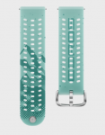 COROS 22 mm Night Climber silikoninis dirželis - žalsvai mėlynas
