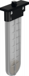 Apdailos komplektas rankiniam du&scaron;ui Hansgrohe 28010670, juodas matinis