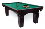 Biliardo stalas Bilaro Texas, žalias audinys, su komplektacija, laminuota drožlių plok&scaron;tė, BPTX7