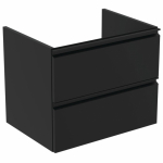 Pakabinama vonios spintelė Ideal Standard Tesi T0050ZT, juodas matinis