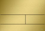 Metalinė vandens nuleidimo plok&scaron;telė TECEsquare II, Gold Optik, 9240847