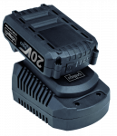 Akumuliatoriaus ir kroviklio rinkinys Scheppach 1x20V 2,0Ah Li-ion