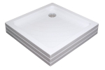 Du&scaron;o padėklas Ravak Angela-90 PU baltas, A007701120