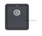 Virtuvės plautuvė Aquasanita Arca SQA101W, 222 (grafito)