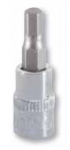 Galvutė su HEX antgaliu 6mm 1/4" Irimo blisteryje