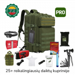 72h i&scaron;gyvenimo kuprinė PRO, žalia