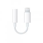 Apple Lightning to 3.5 mm Headphone Jack Adapteris, Balta