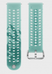 COROS 24 mm Night Climber silikoninis dirželis - žalsvai mėlynas