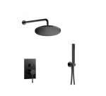 Potinkinė du&scaron;o sistema ALPI BU85863+BD035+SF101ANE+KI 091NE, juoda