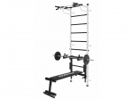 Sporto kompleksas (gimnastikos sienelė) HERO 3in1 balta-juoda, 241x68,5cm