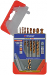 Metalo grąžtų rinkinys FURIUS HSS Clipster PRO 10vnt &Oslash;1-10mm