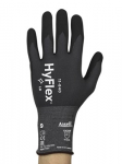 Apsauginės pir&scaron;tinės Ansell HyFlex 11-840, 8 dydis,  itin plonos, nailonas, spandex. Nitrilo putų delno padengimas.