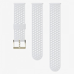 Laikrodžio apyrankė SUUNTO 20MM ATHLETIC 1 SILICONE STRAP WHITE GOLD SIZE S+M, SS050179000