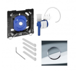 Pisuaro vandens nuleidimo mygtukas (pneumatinis) Geberit Type10, 116.015.KH.1