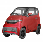 Elektrinis mini automobilis eMOTO J4, 1000W 65Ah Lead Acid EEC CE, raudona su juodu stogu