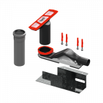 Vertikalus sifonas Tece TECEdrainway 693030, montuojamas po perdanga, DN 50