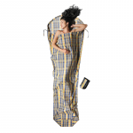 Miegmai&scaron;io įdėklas COCOON MummyLiner 100% Cotton-Flannel &ndash; Coast Lines