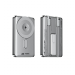 I&scaron;orinė baterija Power Bank Remax CX-2 15W MagSafe 10000mAh pilka