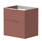 Spintelė po praustuvu Kame BIG, BU/6-3DR/D27-BIG, 60 cm, Antikinė raudona