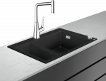Virtuvės plautuvės ir mai&scaron;ytuvo komplektas Hansgrohe C51, 43215000