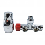 Kampinis termostatinis elementas VARIO TERM Unico UGS0207CFK/P, kairinis