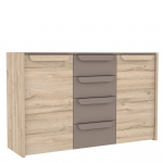 Komoda Forte MALAKKA, ąžuolo, 138.8x41.3x86.6 cm