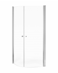 Du&scaron;o durų rinkinys Gustvsberg Round GB51RNDR8090CR, 90x80 cm