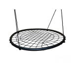 Sūpynės &bdquo;Gandro lizdas&ldquo; 120 cm, juodos