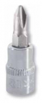 Galvutė su antgaliu PH1 1/4" Irimo blisteryje