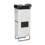 Zehnder temperatūros reguliavimo prietaiso ComfoClime 36 ir ENTALPINIO rekuperatoriaus ComfoAir Q 600 ERV ST KOMPLEKTAS su LAN moduliu ir &scaron;ildymo tenu ir priedais