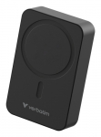 Verbatim 32223 Charge 'n' Go Essentials Magnetic Wireless I&scaron;orinė baterija Power Bank 20000mAh Juoda