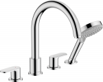 Mai&scaron;ytuvas Hansgrohe Vernis Blend 71456000, chromo, montuojamas į vonios kra&scaron;tą