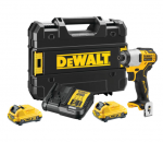 Akumuliatorinis suktuvas Dewalt DCF801D2-QW, 10.8 - 12 V, 2000 mAh, su akumuliatoriumi ir įkrovikliu