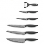 5-ių peilių komplektas su skustuku AMEFA Granite