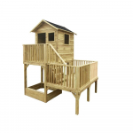 Medinis vaikų žaidimų namelis "Koriukas"