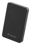 Verbatim 32227 Charge 'n' Go Essentials Magnetic Wireless I&scaron;orinė baterija Power Bank 10000mAh Juoda