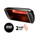 Halogeninis infraraudonųjų spindulių &scaron;ildytuvas Heliosa 66 Black