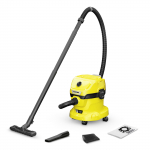 Akumuliatorinis drėgno ir sauso valymo siurblys Karcher WD 2-18 V-12/18, 1.628-500.0 (be akumuliatoriaus)