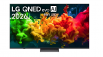 Televizorius LG evo AI Mini-LED QNED8E, 75QNED8EB3A, 4K i&scaron;manusis 2026, 75"