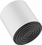 Vir&scaron;utinis du&scaron;as Hansgrohe Pulsify S 24132700, baltas matinis