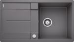 Plautuvė Blanco METRA 5 S-F 519102, akmens pilka (su ekscentriniu ventiliu)