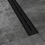 Juodas nutekamasis latakas Ravak Runway 850, X01751
