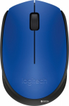 Pelė belaidė Logitech M171 Wireless (910-004640),  mėlyna
