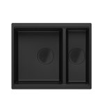 Plautuvė Quadron LOGAN 150, HCQL5646U7-BLM_I, anglies juoda