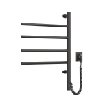 Elektrinis rank&scaron;luosčių džiovintuvas Navin Arabesque 480*600 Sensor, juodas, 12-223033-4860, (laidas de&scaron;inėje)