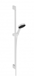 Du&scaron;o komplektas Hansgrohe Pulsify Select S 105 3jet Relaxation EcoSmart, 24171700, baltas matinis