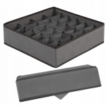 Dėžutė rūbams, apatiniam trikotažui, 24 skyreliai